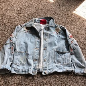 Embroider Jean Jacket
